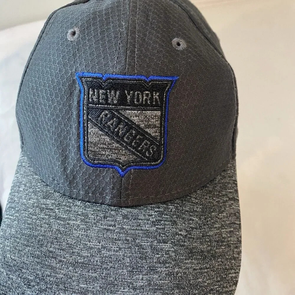 New York Rangers Hockey Youth Cap One Size New Era 39 Thirty Embroidered